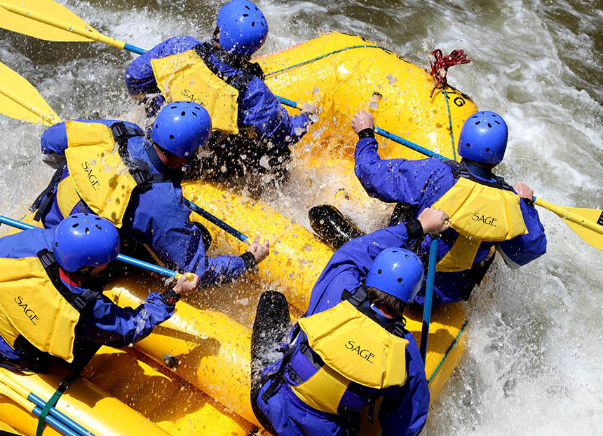 types of rafting boats